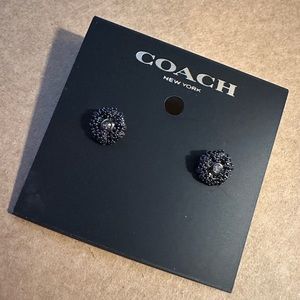 BRAND NEW Coach Sparkling Daisy Stud Earrings